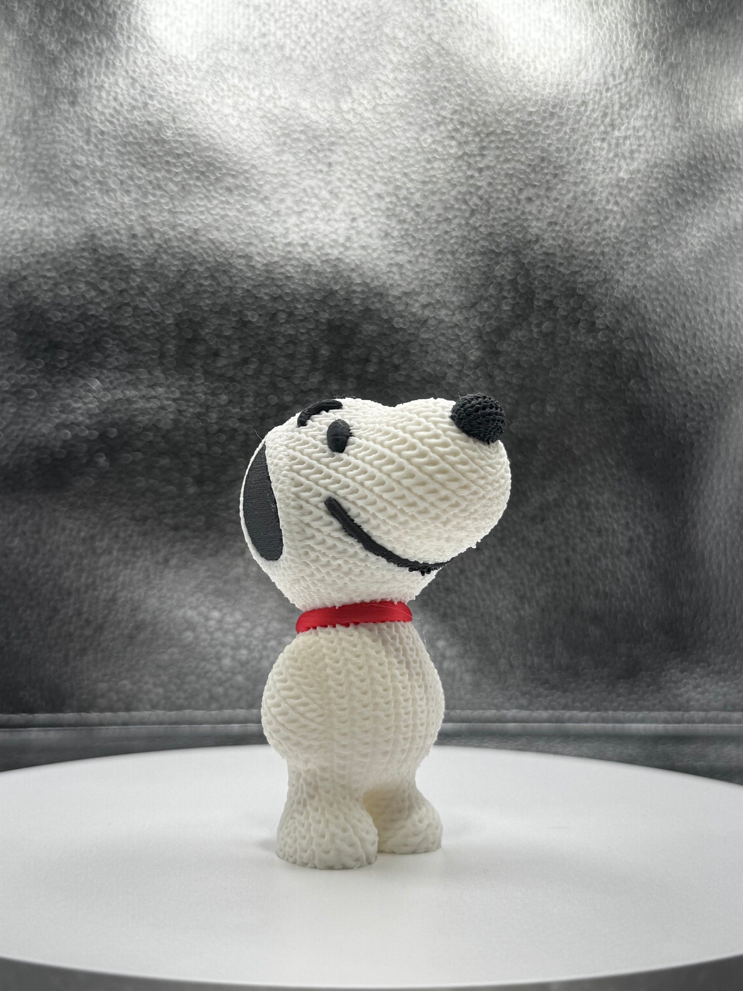 Snoopin Dog 3d Print Colored - Knitted Style