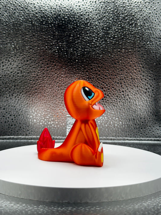 Charmon 3d Print COLORED 3 Inches Tall - Metallic Shine