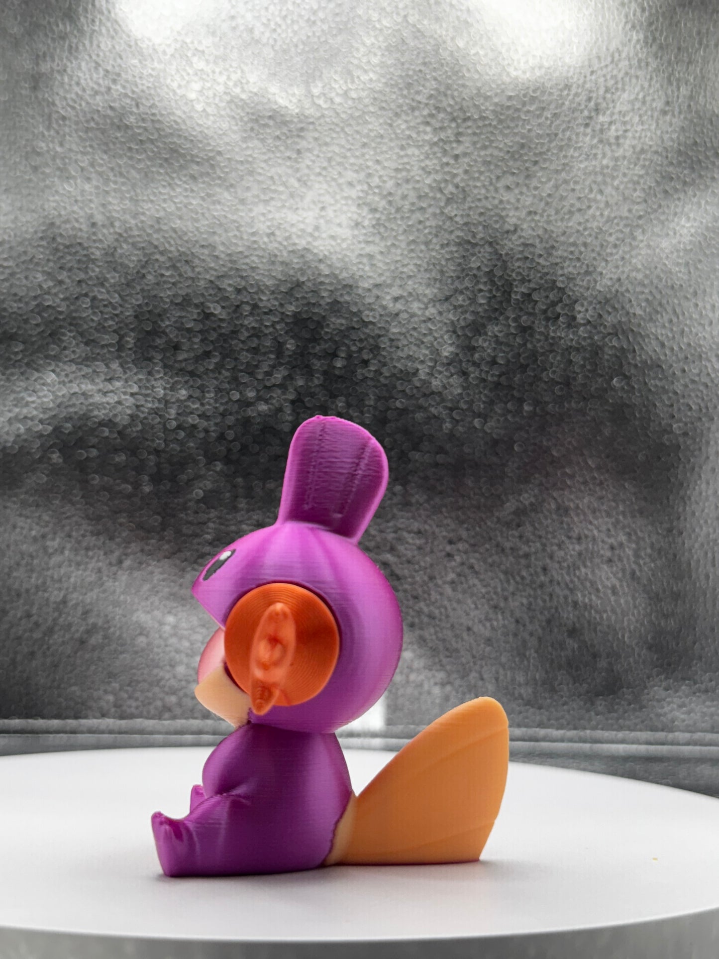 Muddymon 3d Print COLORED 3 Inches Tall - Metallic Shine