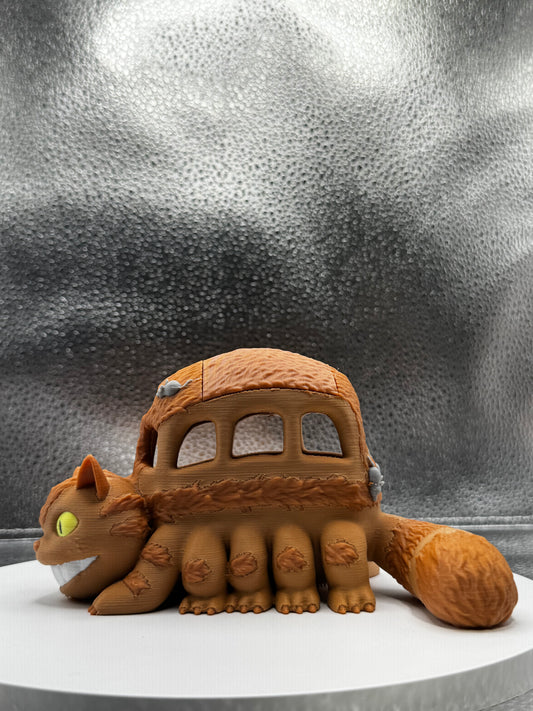 Feline Vehicle 3d Print - Top Removable