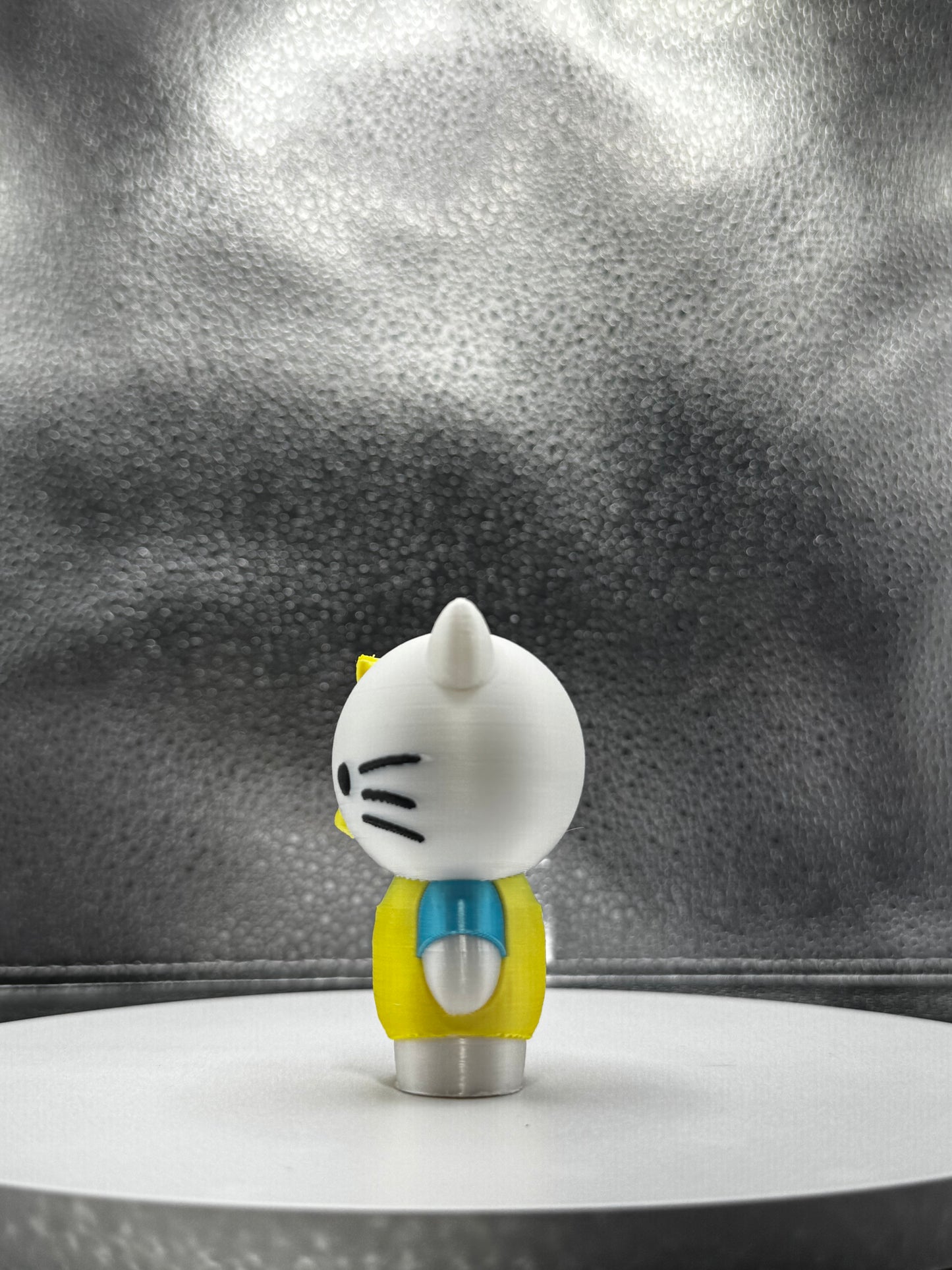 Hi Cat's Sister 3D Print - Colored