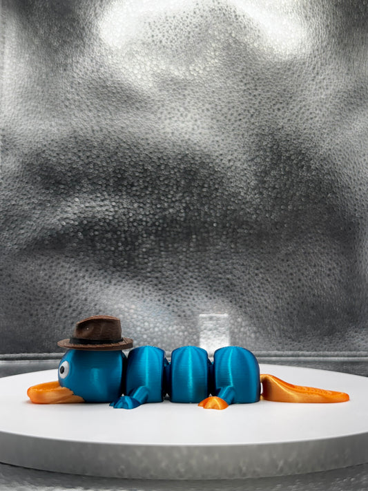 Agent Platypus 3D Print - Hat Removable - Wiggles
