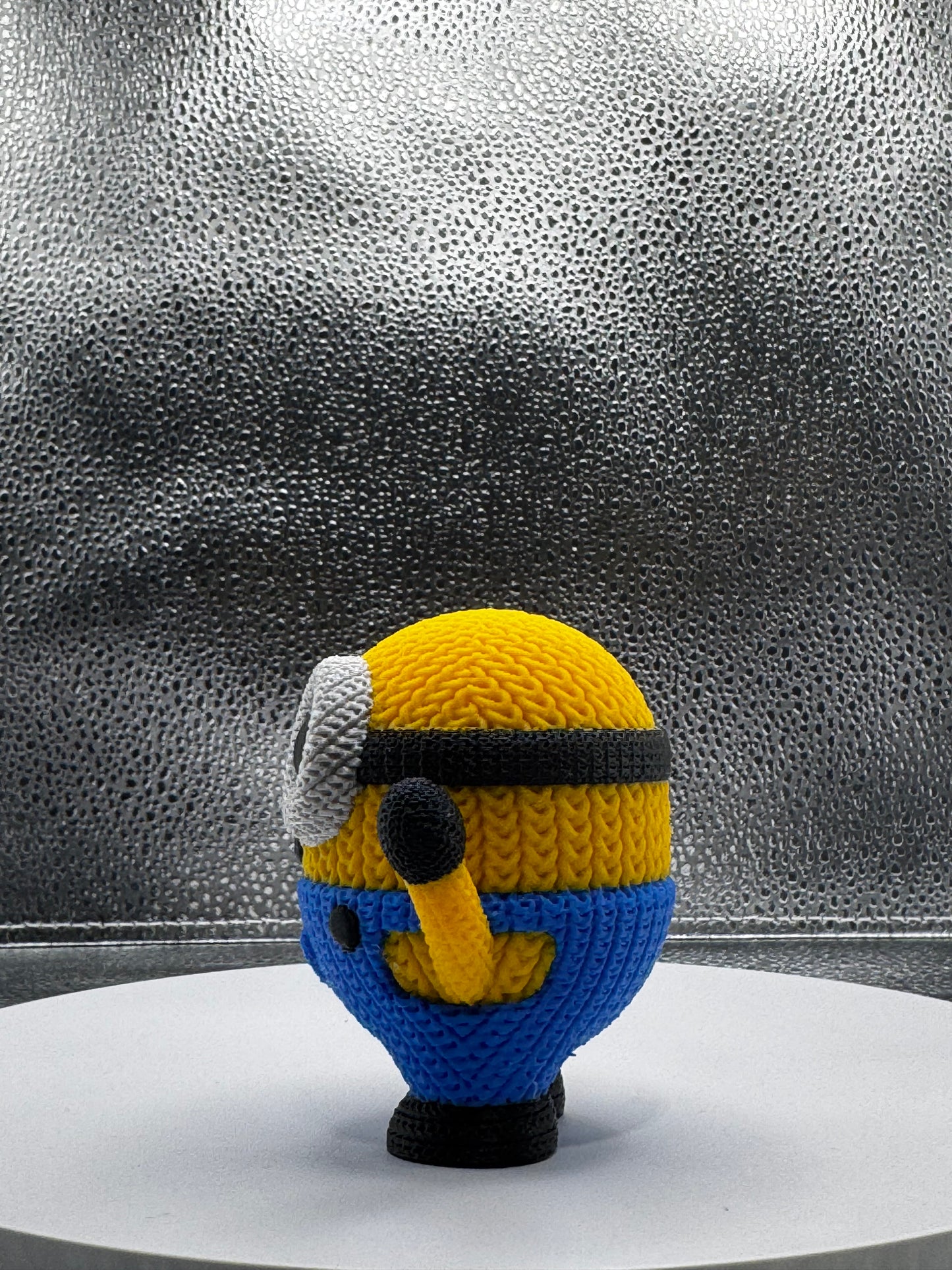 Yellow Helper Knitted Style 3D Print
