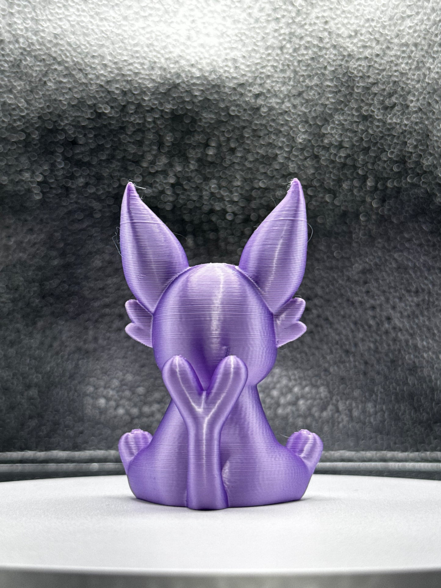 Esmon 3d Printed Colored 3 Inches Tall - Metallic Shine
