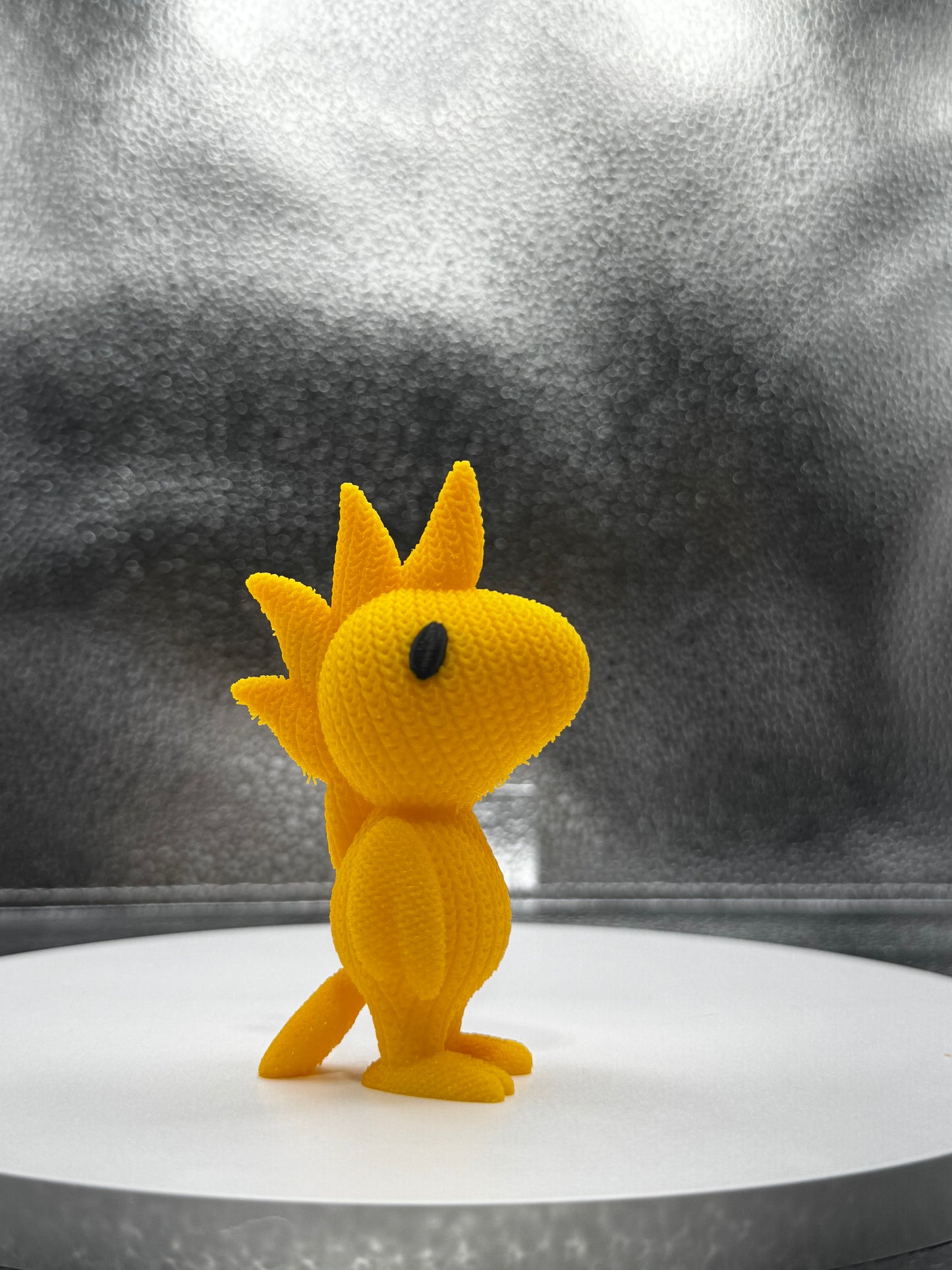 Yellow Bird 3d Print Colored