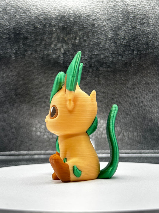 Leafmon 3d Print COLORED 3 Inches-