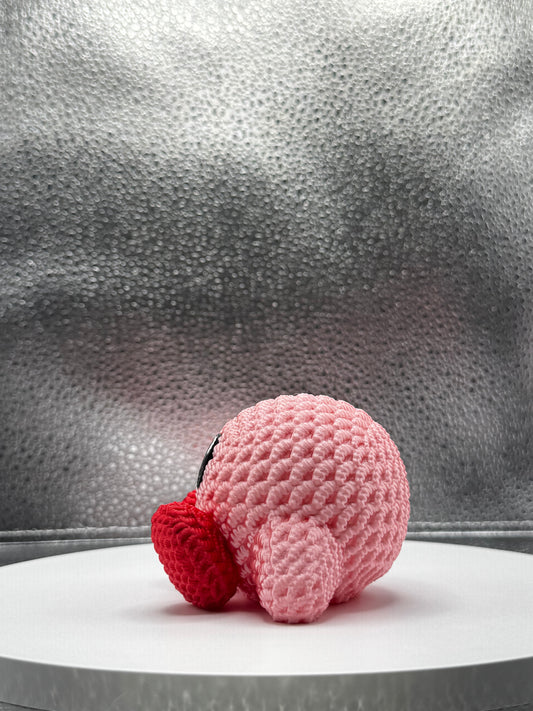 Mr. Pink Circle Knitted Style 3d Printed - Mr. Pink Circle- Metallic Shine