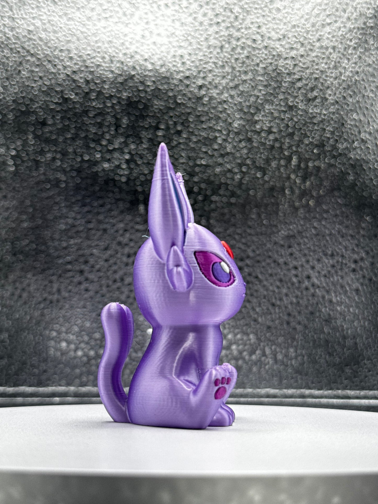 Esmon 3d Printed Colored 3 Inches Tall - Metallic Shine