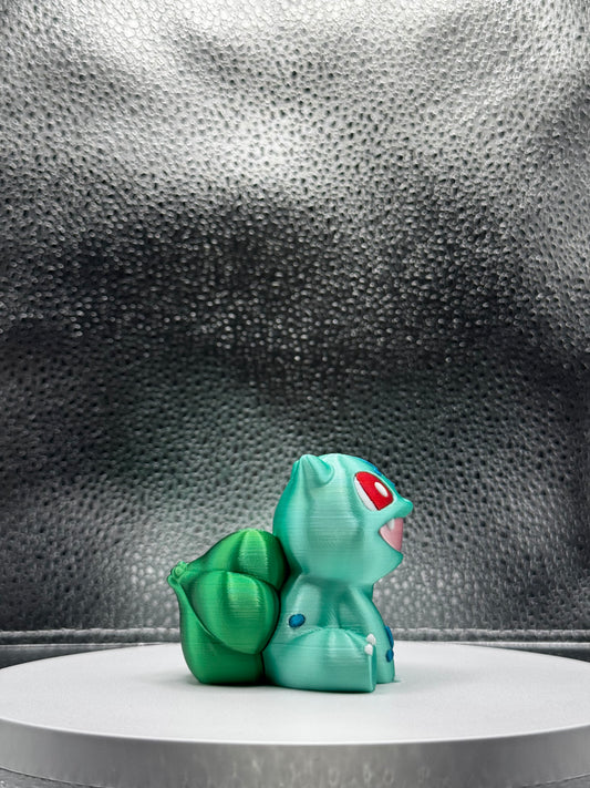 Bulbamon 3D Print COLORED 3 Inches - Metallic Shine