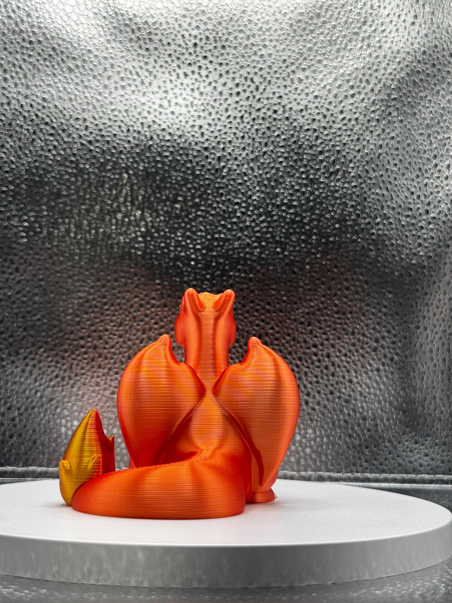 Zardmon 3d Print COLORED 3 Inches Tall - Metallic Shine