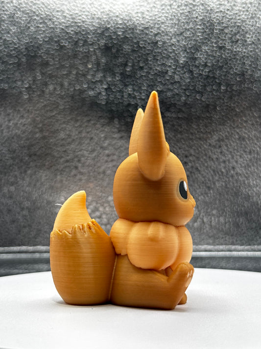 Eevmon 3D Print COLORED 3 Inches Tall - Metallic Shine