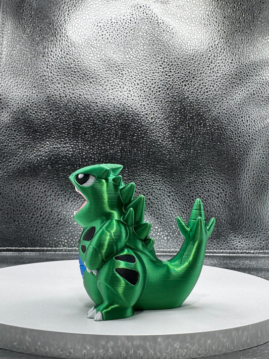 Teetarmon 3d Print COLORED 3 Inches Tall - Metallic Shine