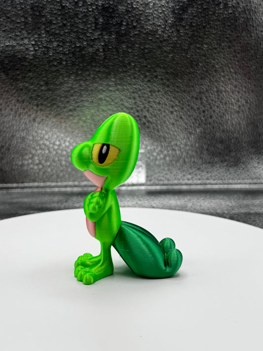 Treemon Print COLORED 3 Inches Tall - Metallic Shine