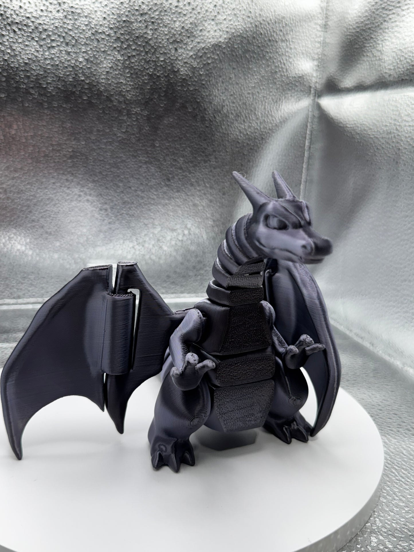 Black Flexi Zardmon 3d Print