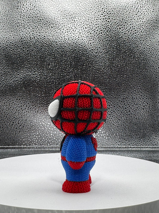 Arachnid Hero Knitted Style 3d Print