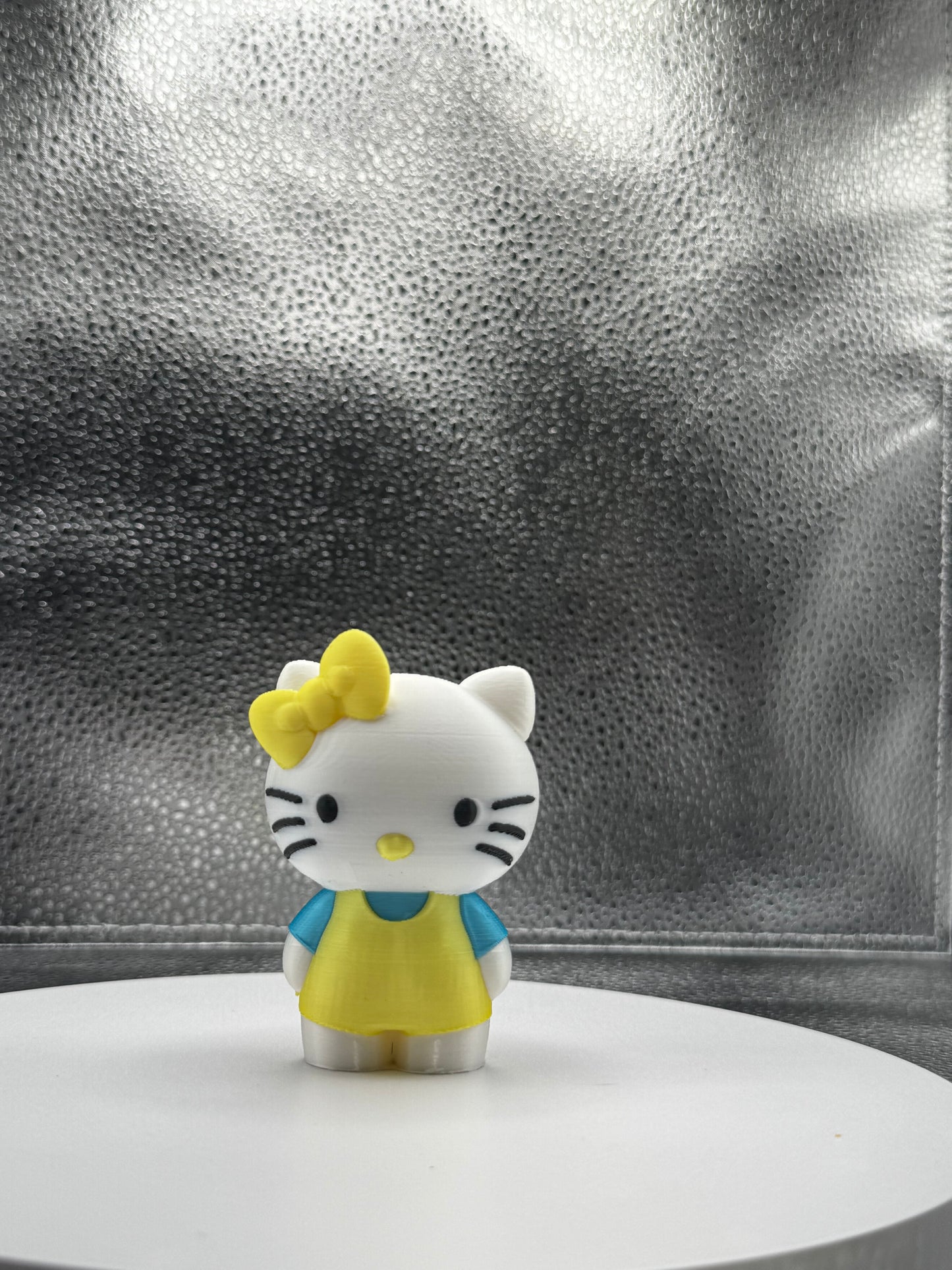 Hi Cat's Sister 3D Print - Colored