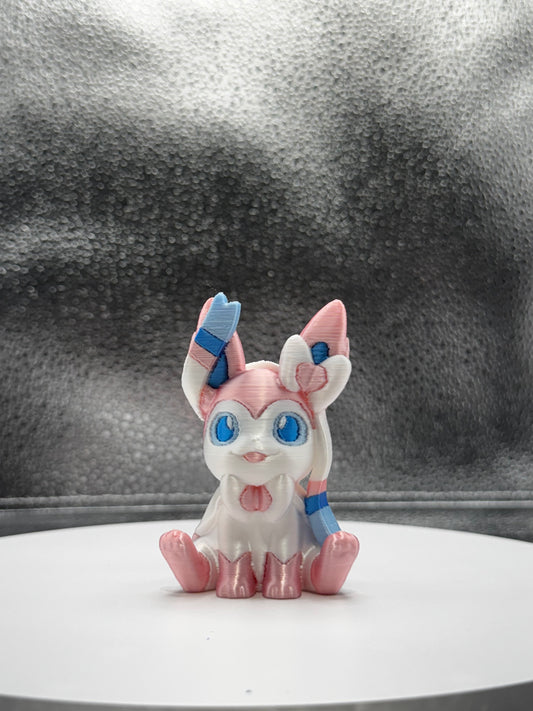 Sylvmon 3d Print COLORED 3 Inches Tall- Metallic Shine
