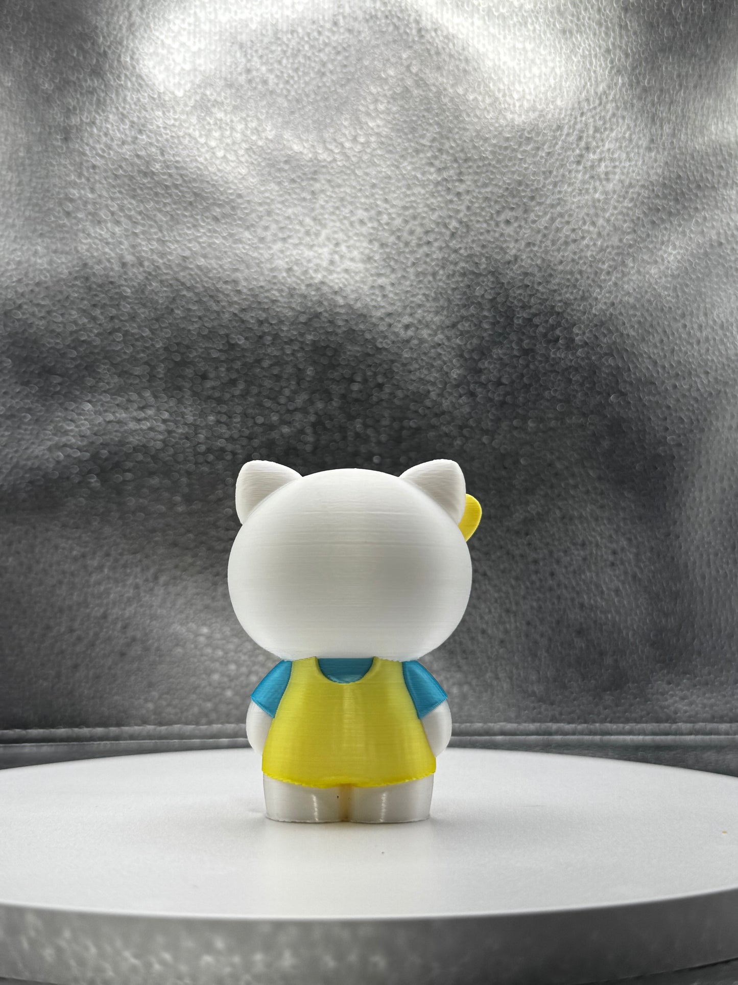 Hi Cat's Sister 3D Print - Colored