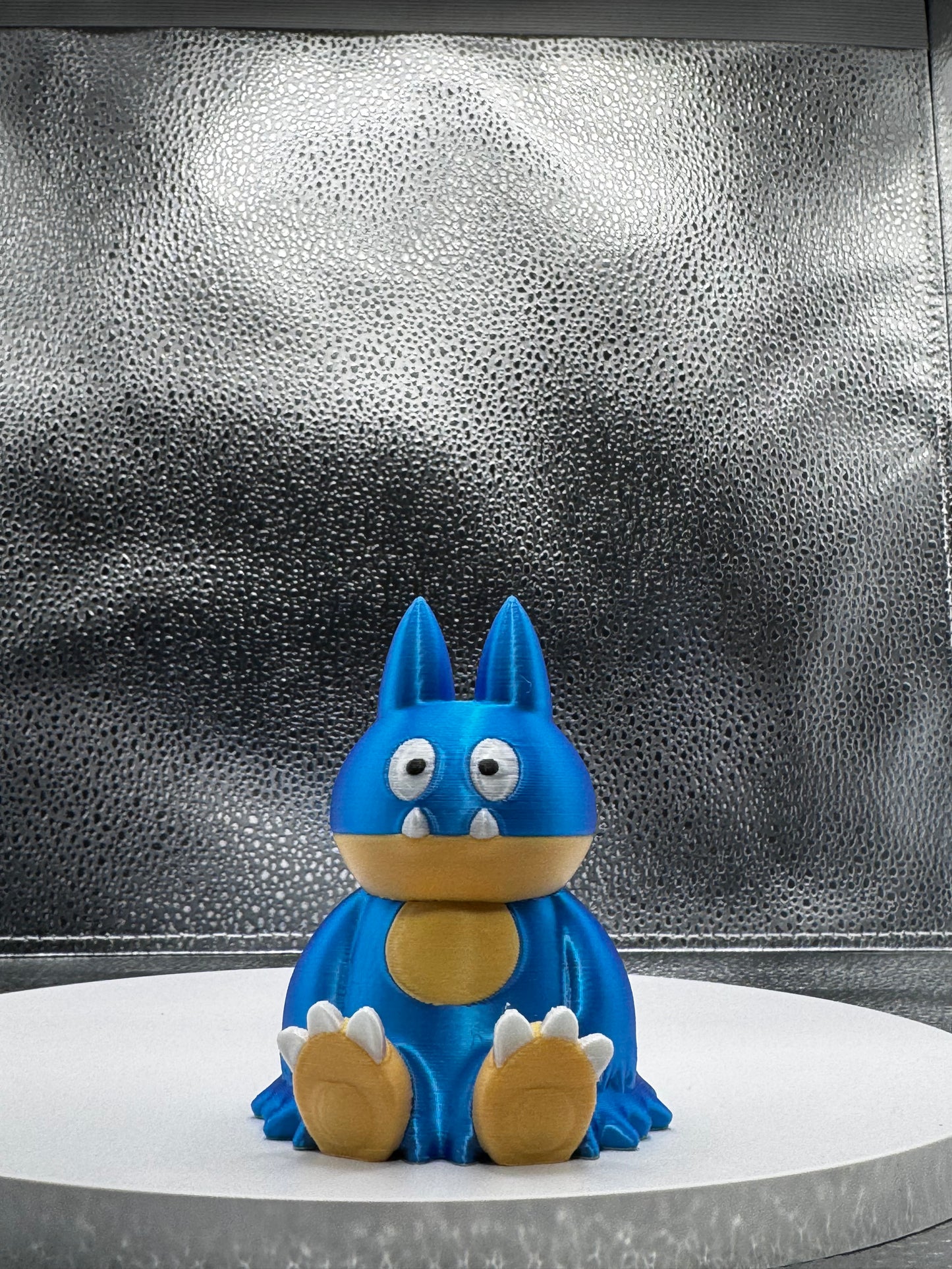 Munchymon 3d Print COLORED 3 Inches Tall - Metallic Shine
