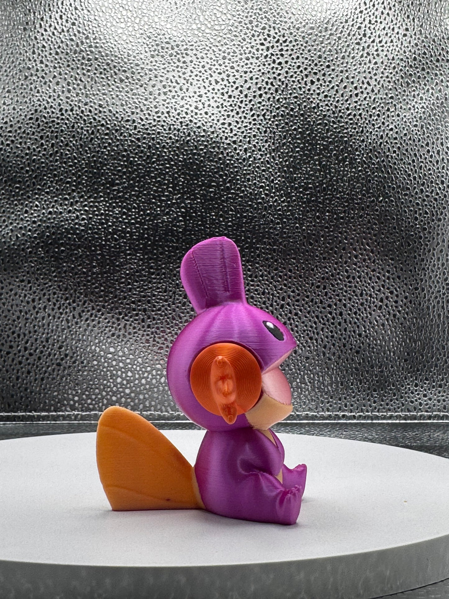 Muddymon 3d Print COLORED 3 Inches Tall - Metallic Shine