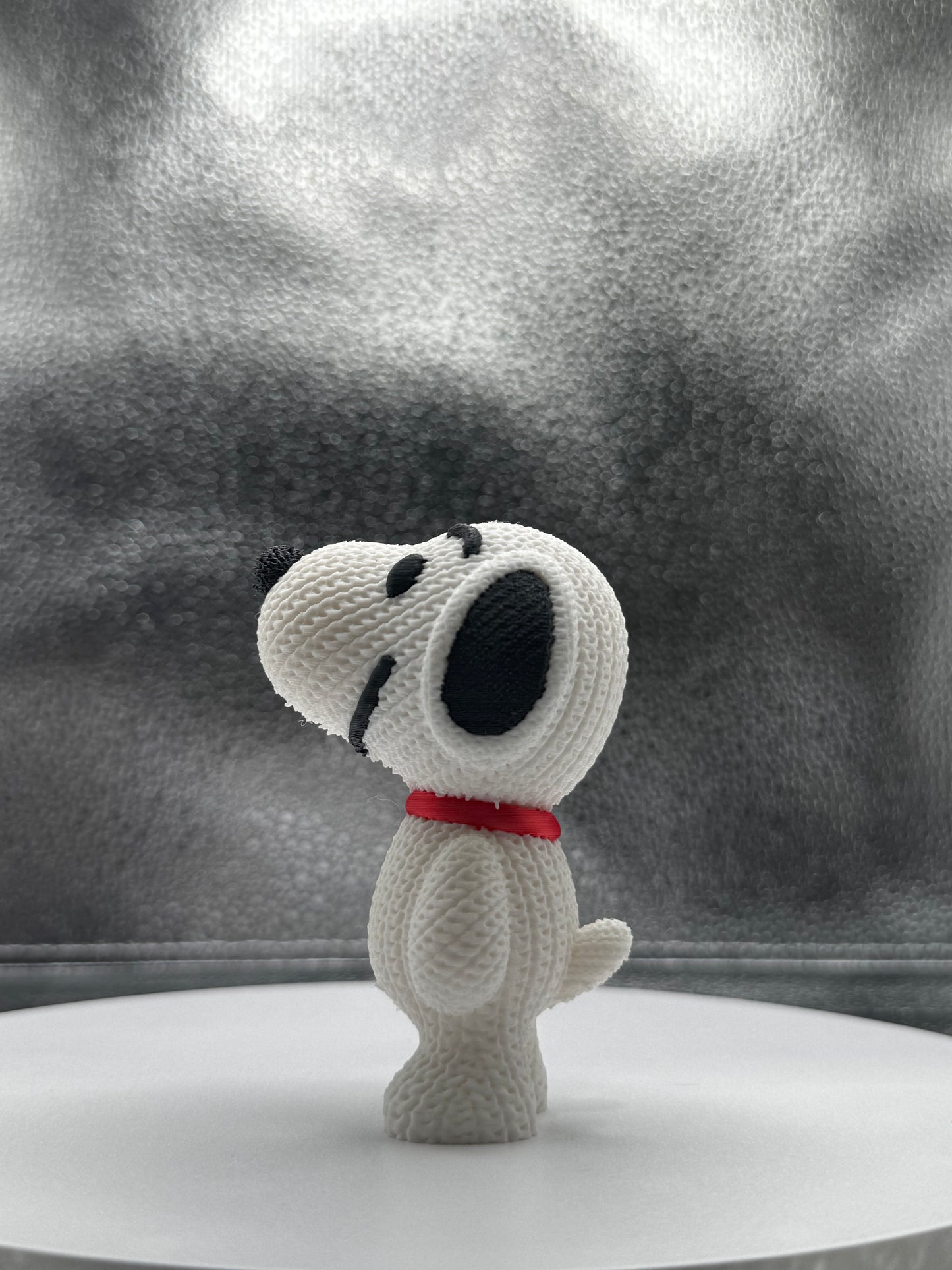 Snoopin Dog 3d Print Colored - Knitted Style