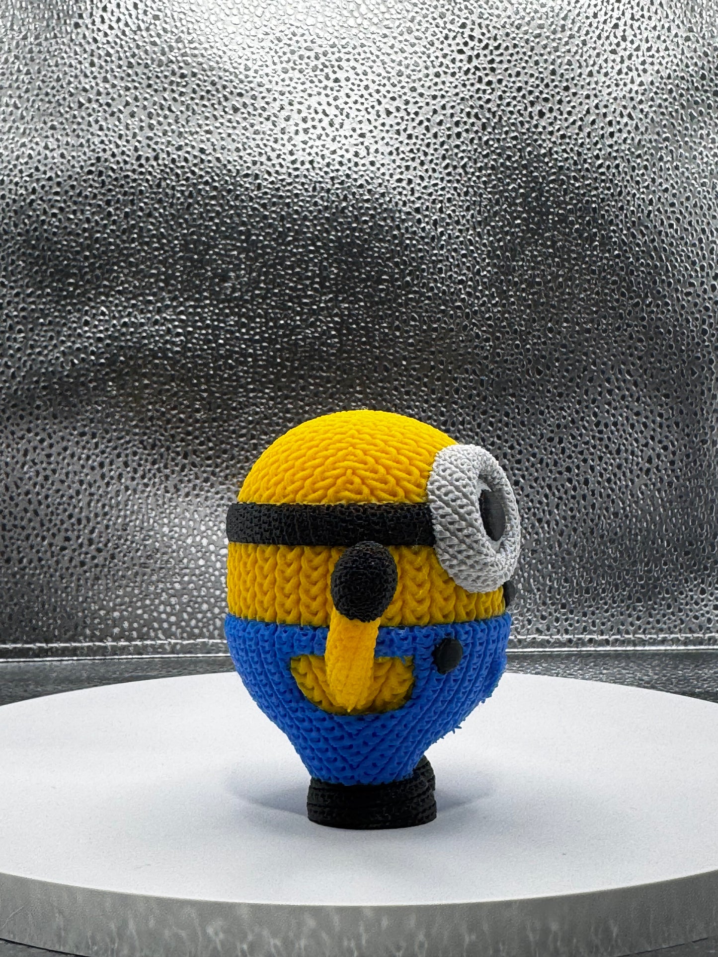 Yellow Helper Knitted Style 3D Print