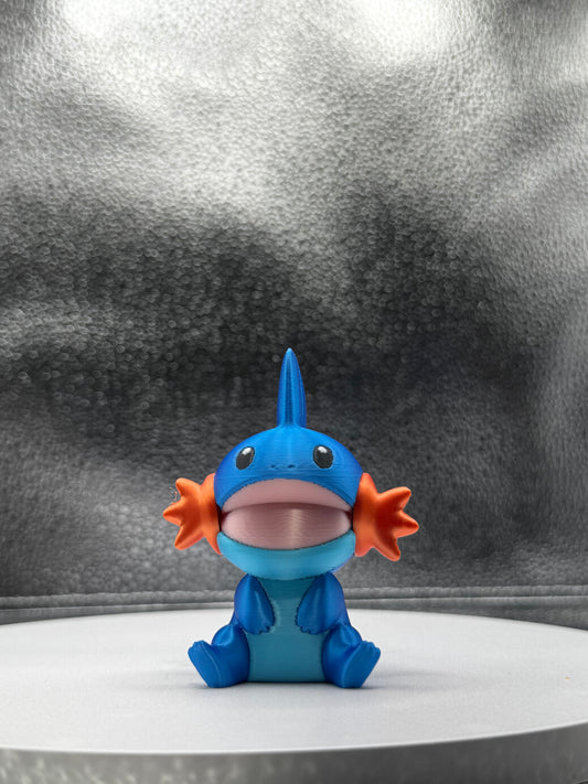 Muddymon 3d Print COLORED 3 Inches Tall - Metallic Shine