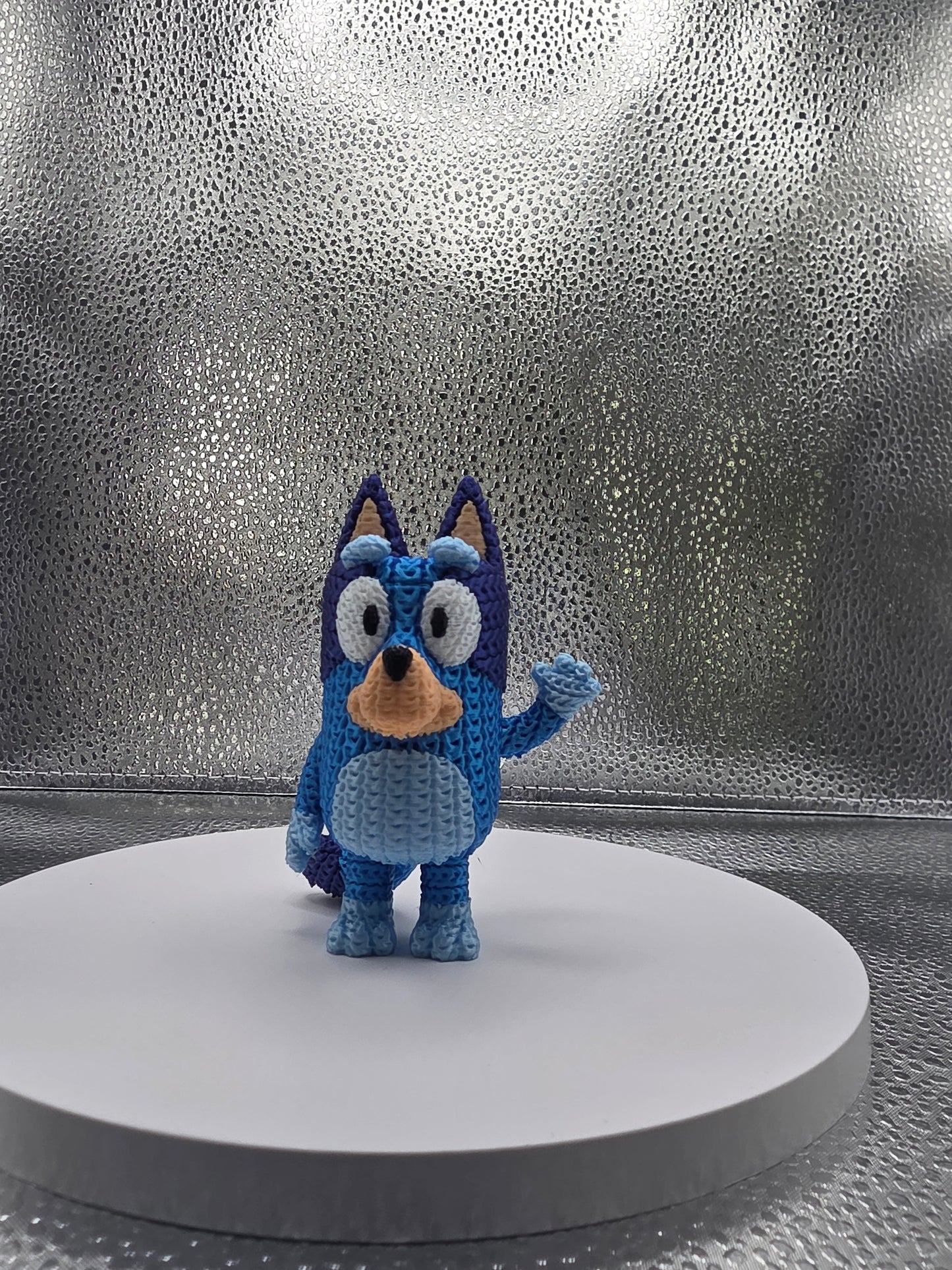 Cartoon Blue Dog 3D print