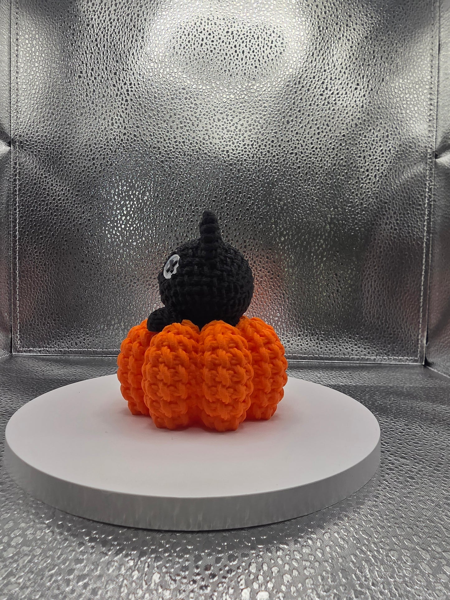 Crochet Cat Pumpkin 3D Print