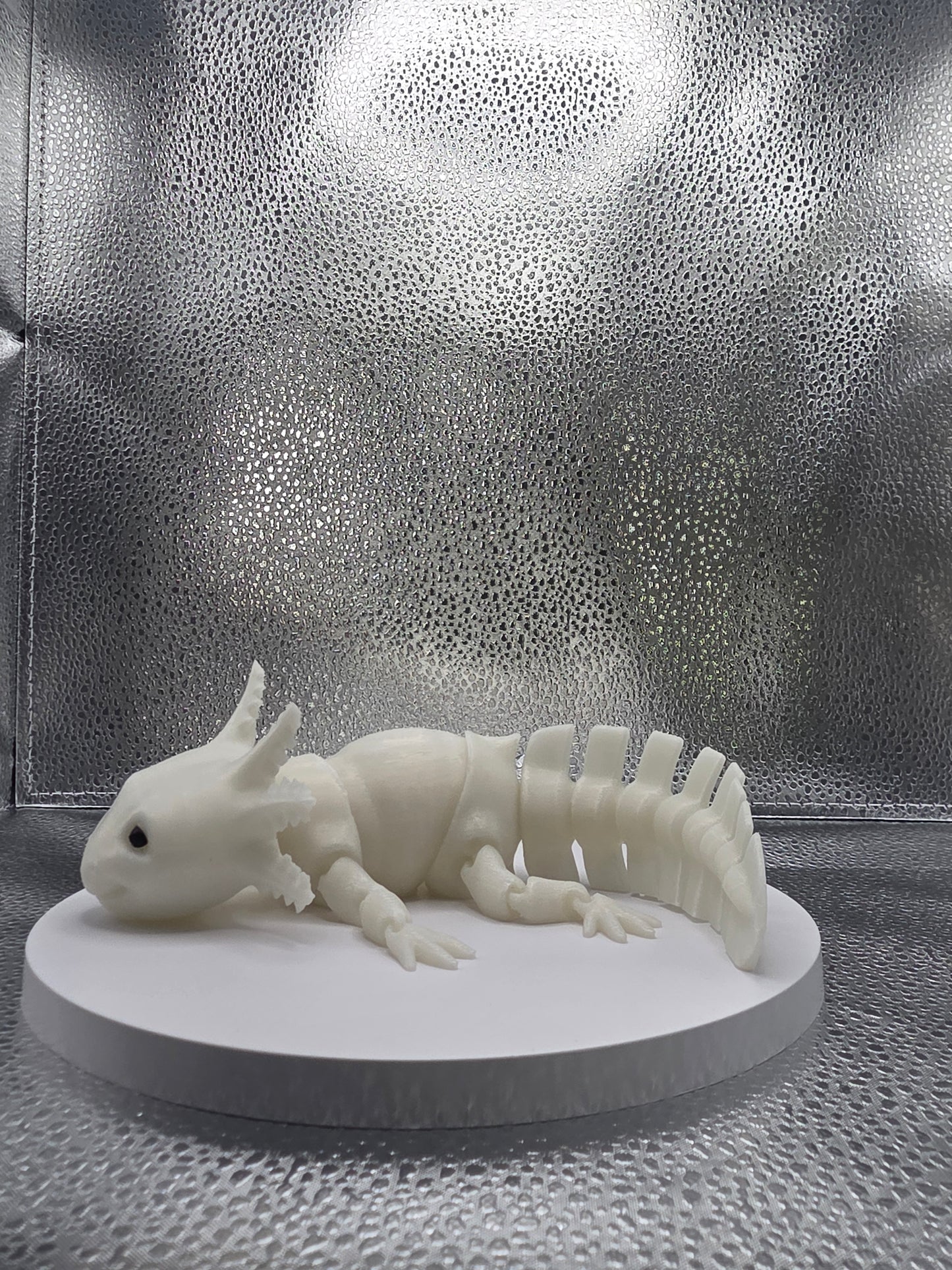Glow in the dark Axolotl 3D Print