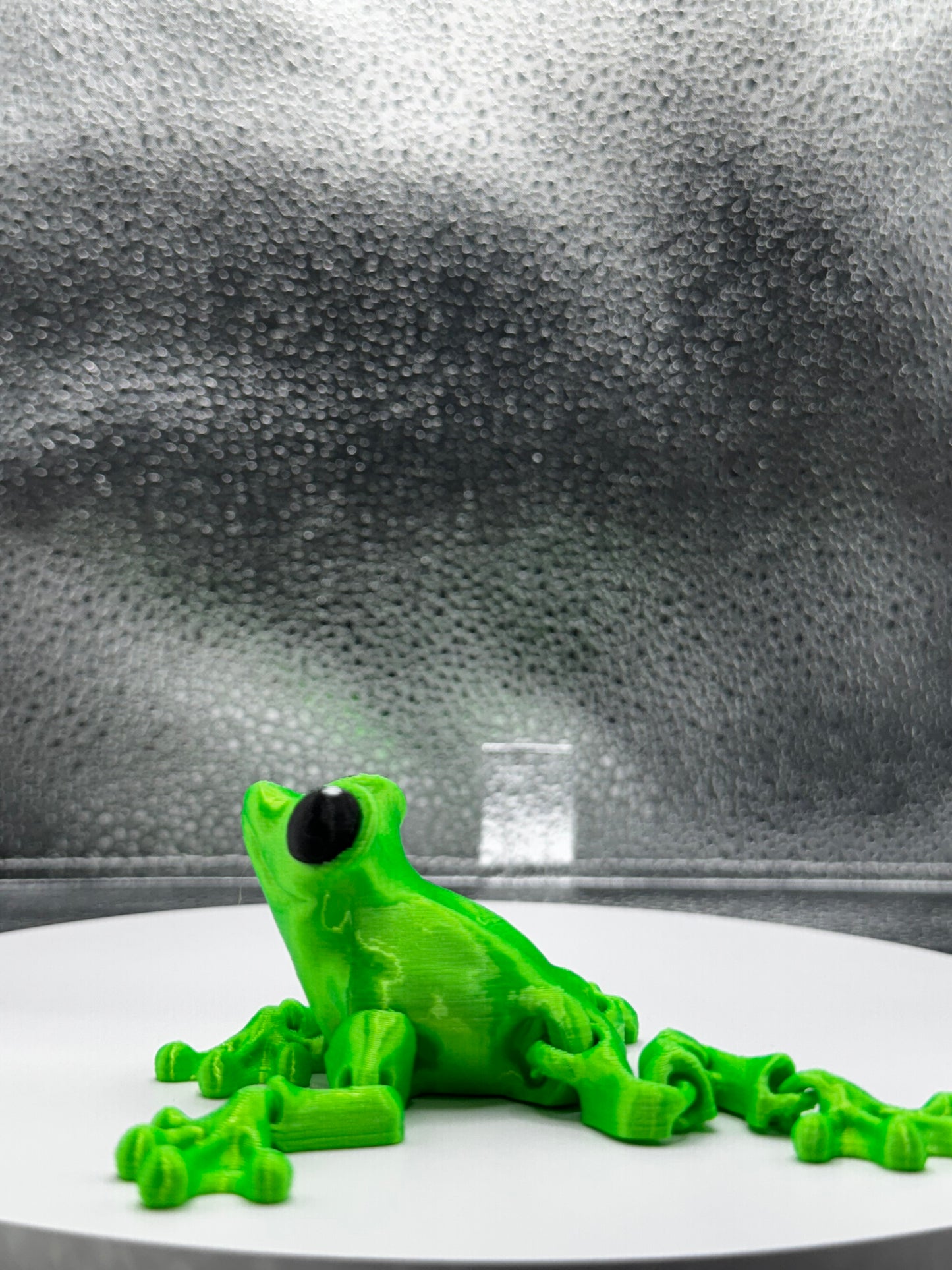 Flexi Frog 3D Print - Metallic Shine