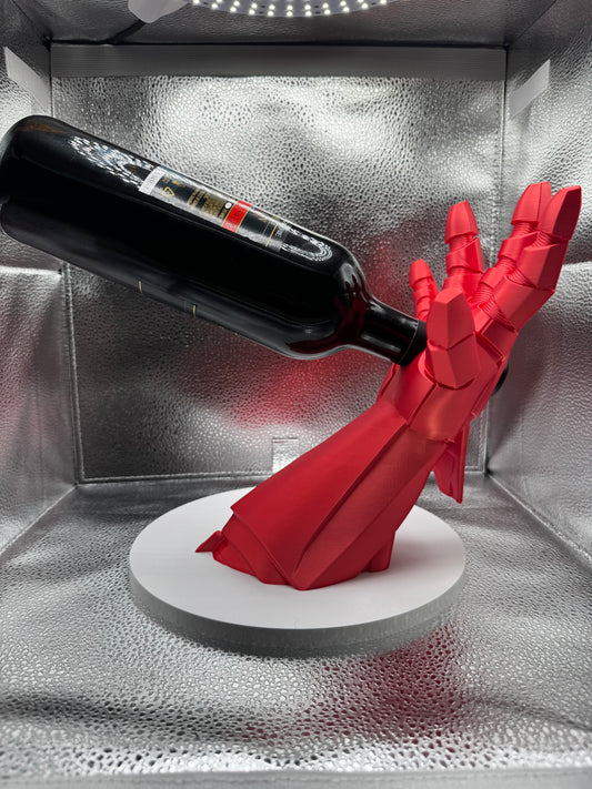 Iron Hand Bottle Holder 3D Print
