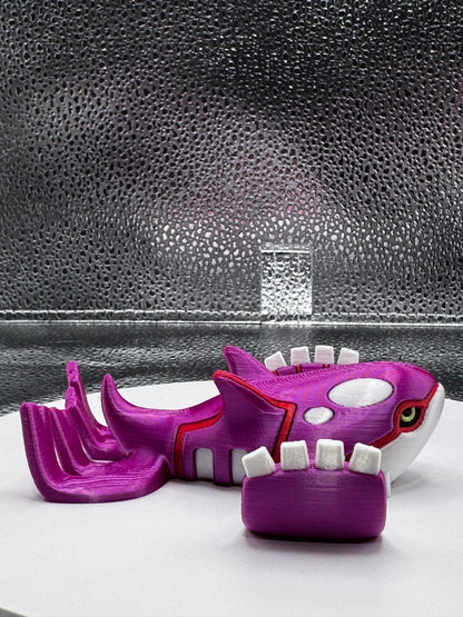 Kyorgmon 3d Print COLORED 3 Inches Long - Metallic Shine
