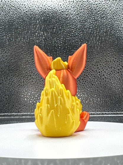 Flaremon 3d Print COLORED 3 Inches Tall - Metallic Shine