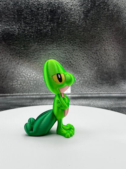 Treemon Print COLORED 3 Inches Tall - Metallic Shine
