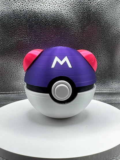Pokester Balls (Reg, Great, Ultra, Master) 3D Print - OPENS