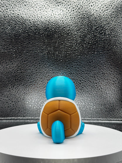 Turtlemon 3d Print COLORED 3 Inches Tall- Metallic Shine