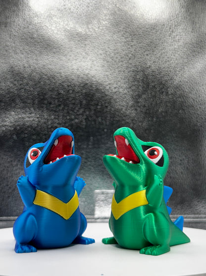 Totomon 3d Print COLORED 3 Inches Tall  - Metallic Shine
