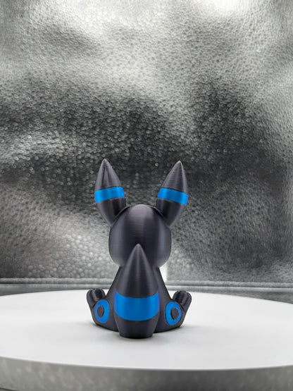 Umbremon 3d Print COLORED 3 Inches Tall