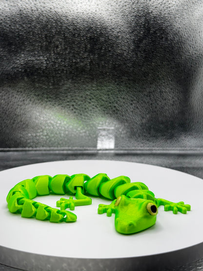 Flexi Lizard 3D Print - Metallic Shine- Random Color