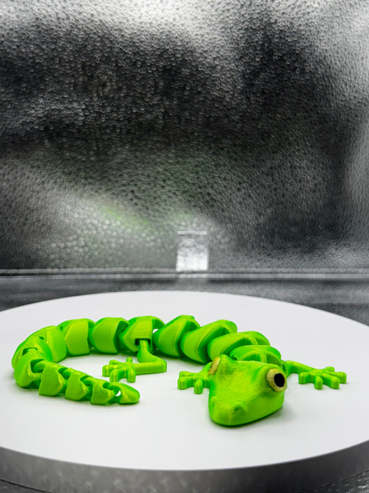 Flexi Lizard 3D Print - Metallic Shine- Random Color