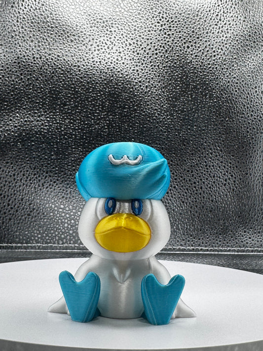 Quaxmon 3d Print COLORED 3 Inches Tall - Metallic Shine