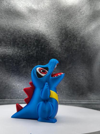 Totomon 3d Print COLORED 3 Inches Tall  - Metallic Shine