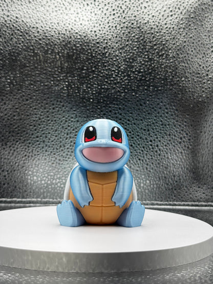 Turtlemon 3d Print COLORED 3 Inches Tall- Metallic Shine