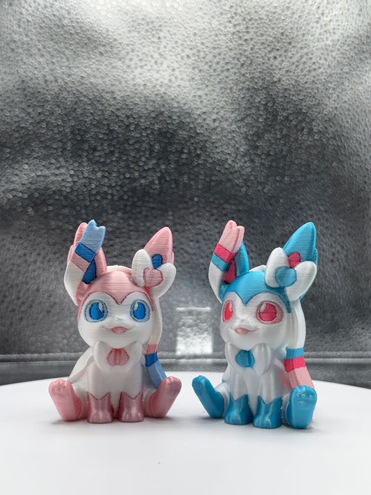 Sylvmon 3d Print COLORED 3 Inches Tall- Metallic Shine
