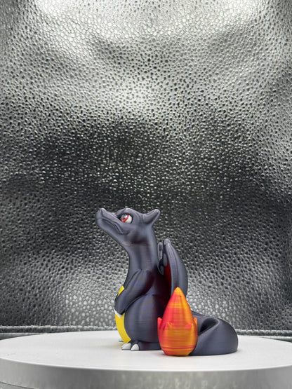Zardmon 3d Print COLORED 3 Inches Tall - Metallic Shine