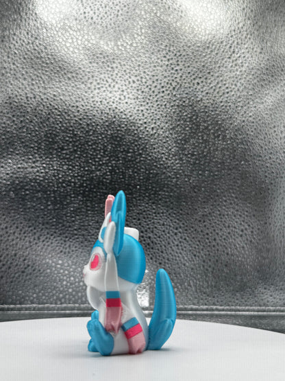 Sylvmon 3d Print COLORED 3 Inches Tall- Metallic Shine