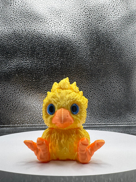 Yellow Chicken 3d Print