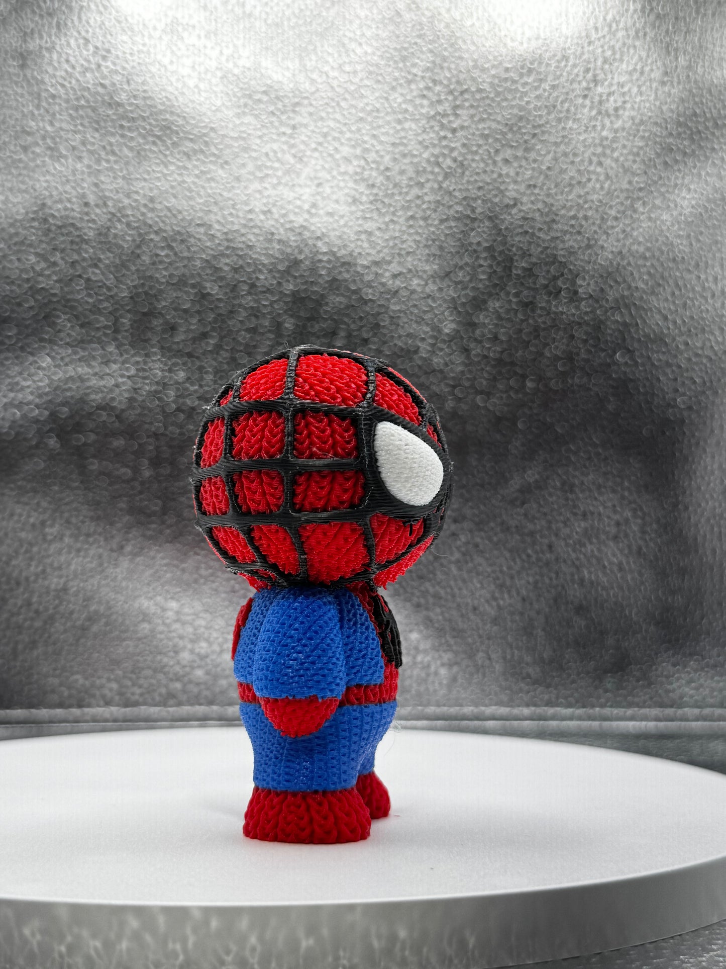 Arachnid Hero Knitted Style 3d Print