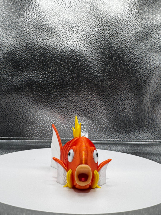 Karpmon 3d Print COLORED 3 Inches Tall - Metallic Shine - WIGGLES